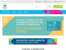 Tablet Screenshot of carrefoursolucoes.com.br